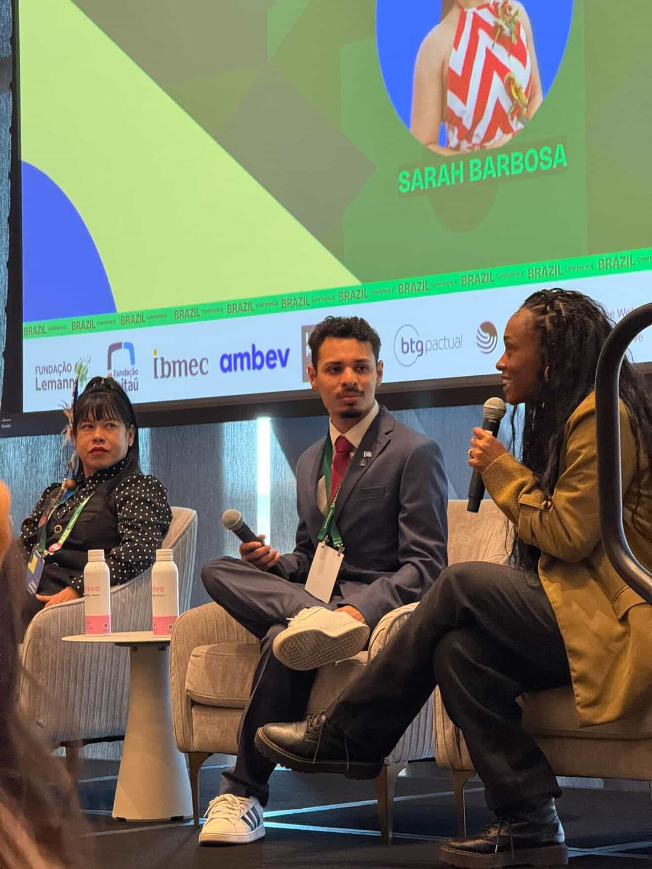 Alisson Moraes em painel na Brazil Conference