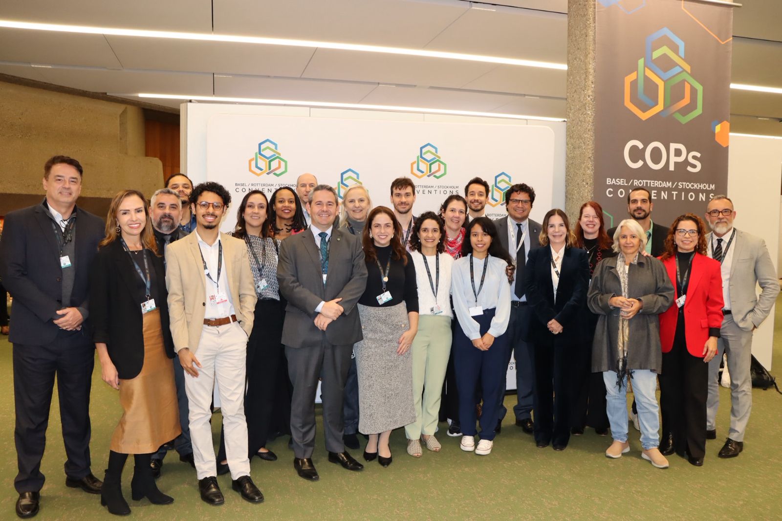 Delegação brasileira nas COPs das Convenções de Basileia, Roterdã e Estocolmo, Genebra, 2025