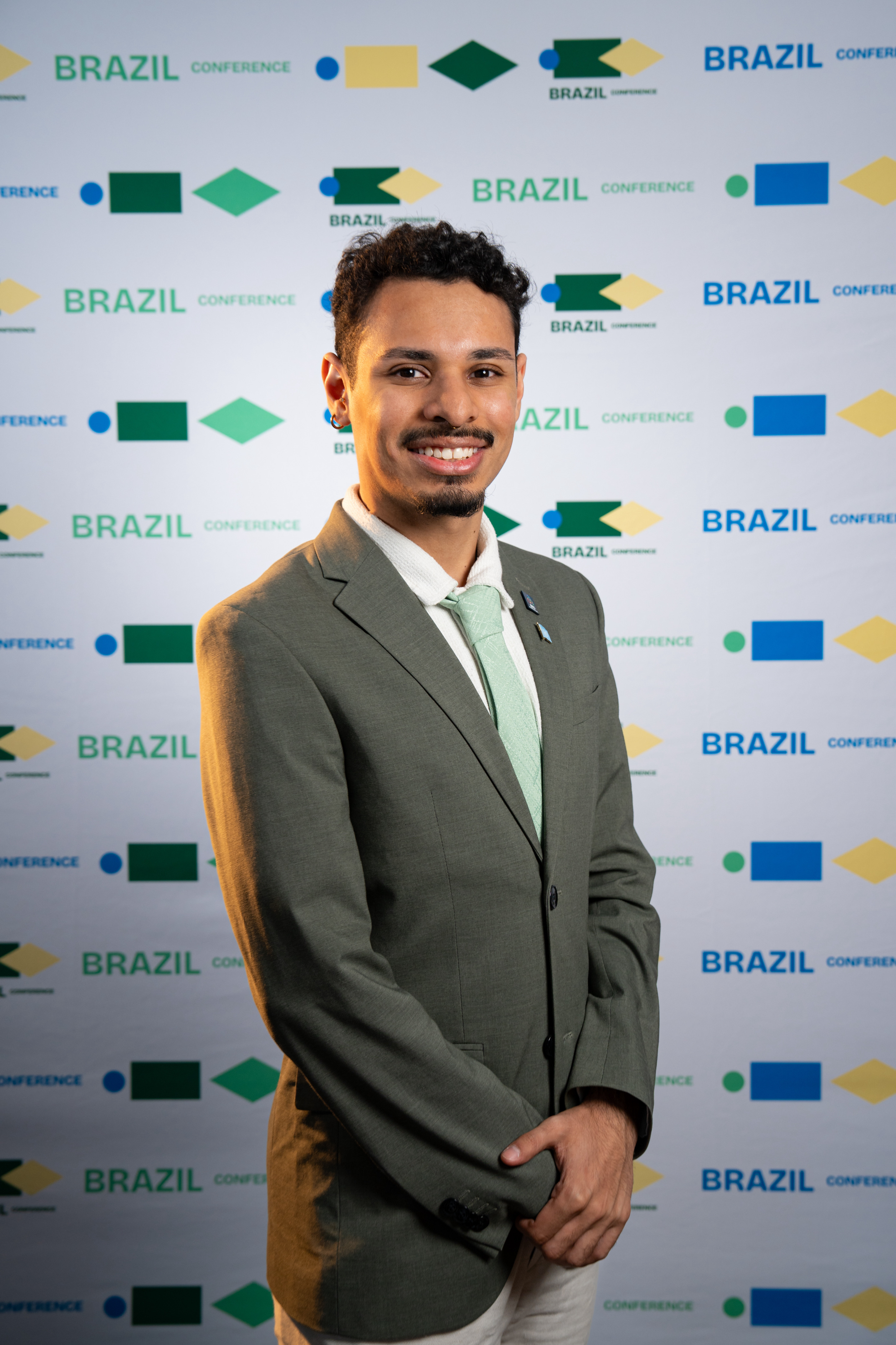 Alisson Moraes na Brazil Conference, em Harvard/MIT