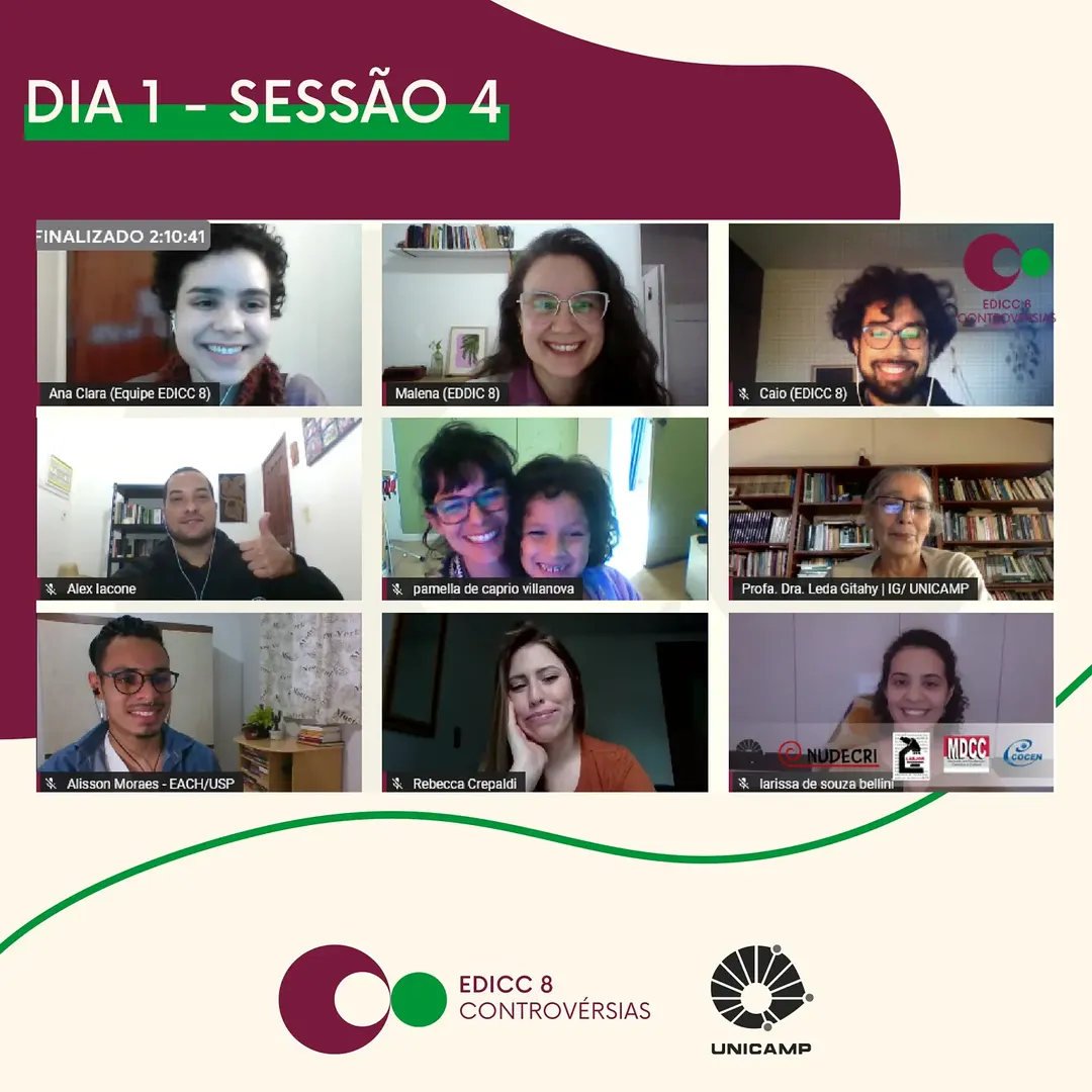 8º Encontro de Divulgação de Ciência e Cultura — São Paulo, 2021