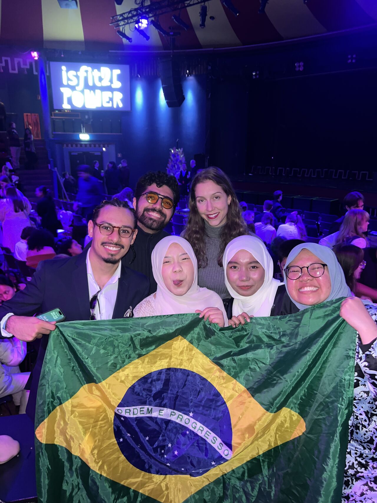 Alisson Moraes Neves no ISFiT — International Student Festival in Trondheim, Noruega, fev. 2025